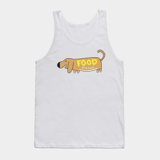 Basset Hound Dog Happy and Hungry Tank Top